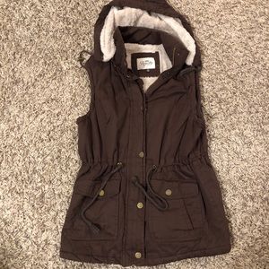 Brown vest
